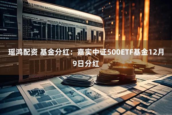 瑶鸿配资 基金分红:嘉实中证500ETF基金12月9日分红